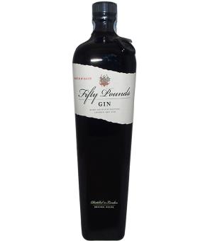 GINEBRA FIFTY POUNDS  43,5º BOTELLA 70 CL.