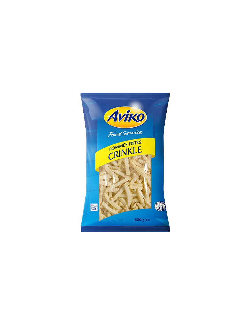 PATATA CONG.AVIKO CRINKLE (RIZADA) B/2,5 KG