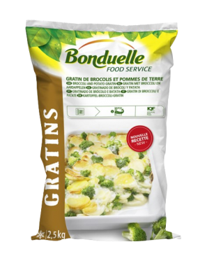 BONDUELLE GRATINADO DE BROCOLI 2.5 KG