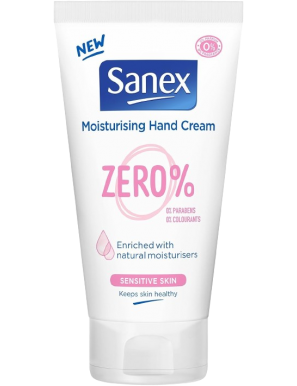 CREMA MANOS SANEX SENSITIVE ZERO 0% B/75 ML