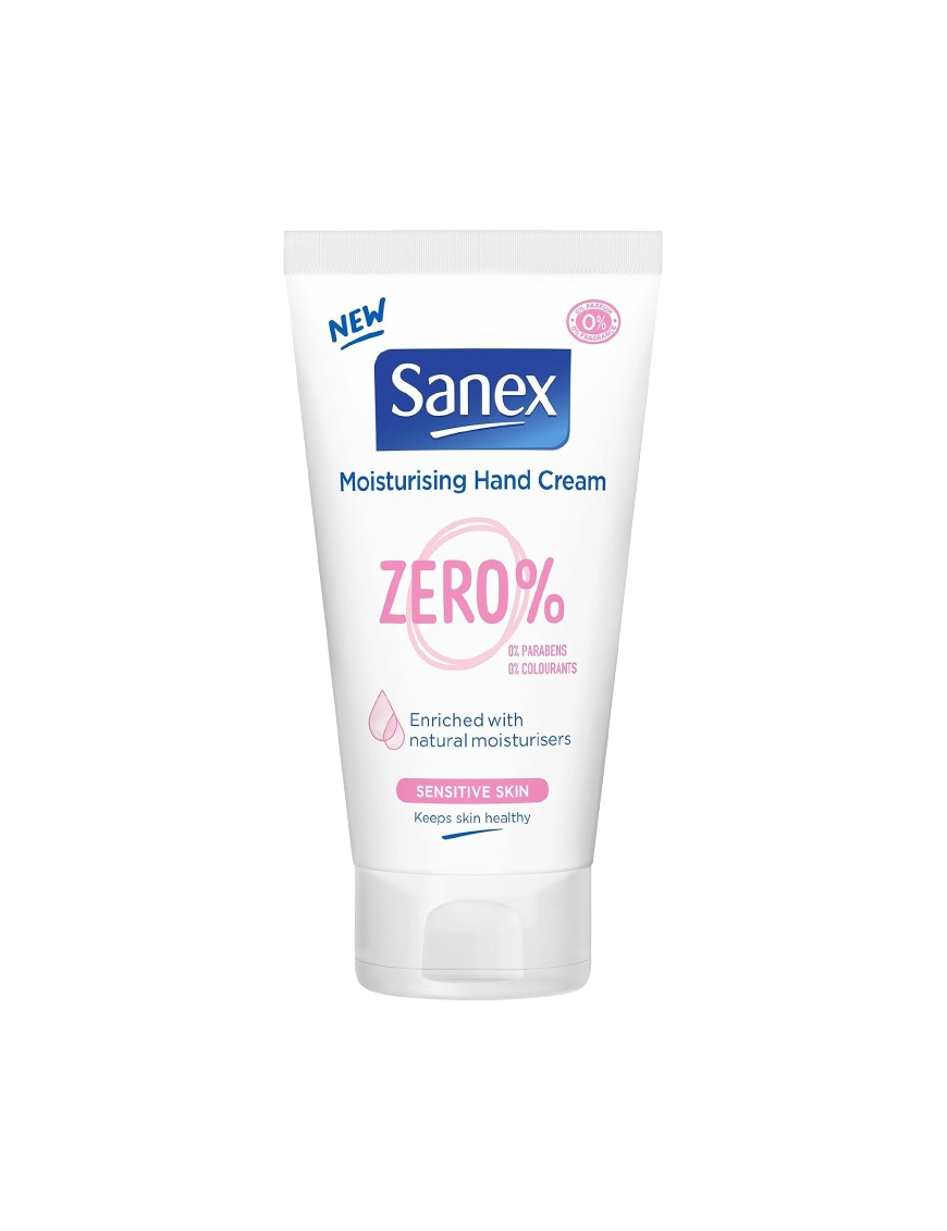 CREMA MANOS SANEX SENSITIVE ZERO 0% B/75 ML