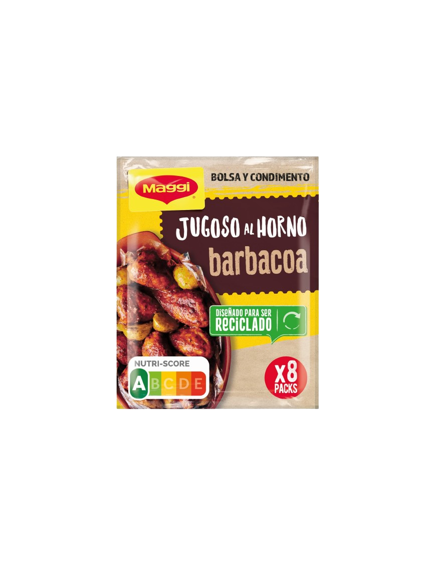 PREPARADO AL HORNO POLLO BARBACOA MAGGI B/30 GR