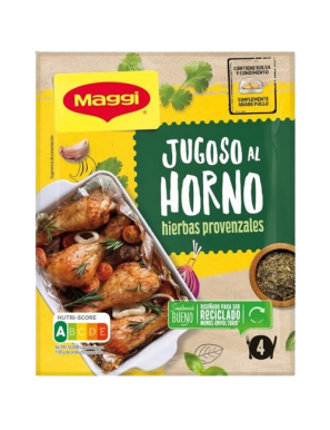 PREPARADO AL HORNO POLLO HIEBAS MAGGI B/34 GR