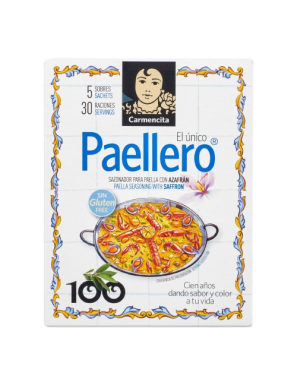 SAZONADOR PAELLA C/AZAFRAN CARMENCITA P/5 UD