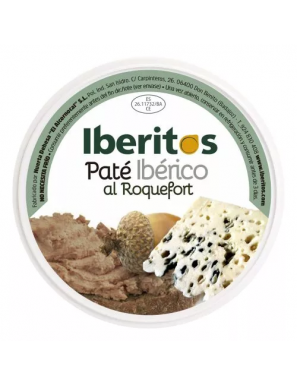 PATE IBERITOS AL ROQUEFORT L/250GR