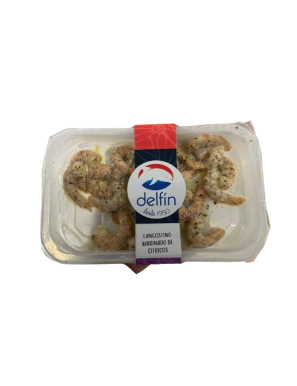 LANGOSTINOS MARINADOS CITRICO DELFIN PAQUETE 150GR