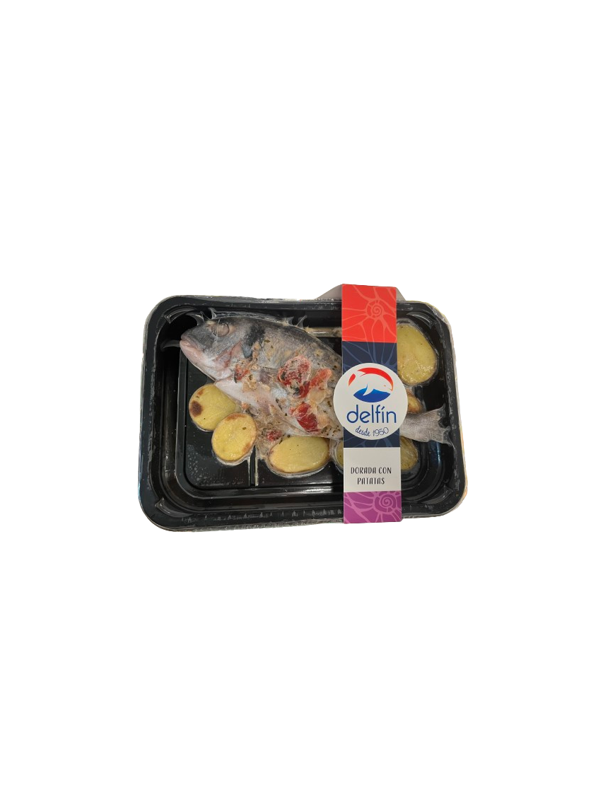 DORADA FILETE C/PATATAS  DELFIN PAQ/300GR