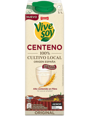 VIVESOY BEBIDA DE CENTENO PASCUAL BRICK-1 L