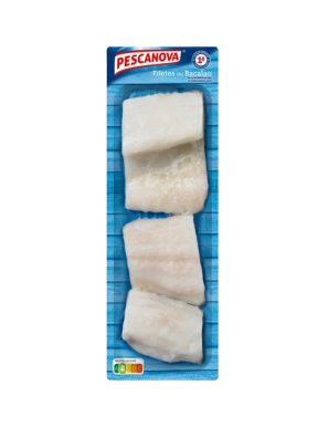 BACALAO PESCANOVA FILETE AL PUNTO DE SAL B/400 GR