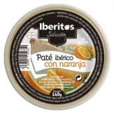 PATE IBERITOS IBERICO C/NARANJA L/140 GR