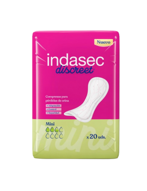 COMPRESA INDASEC DISCREET MINI P/20 UD