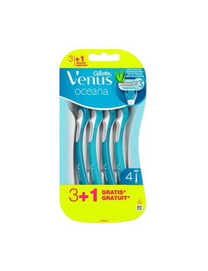 MAQUINILLA DEPILAR GILLETTE VENUS OCENA PACK-3+1