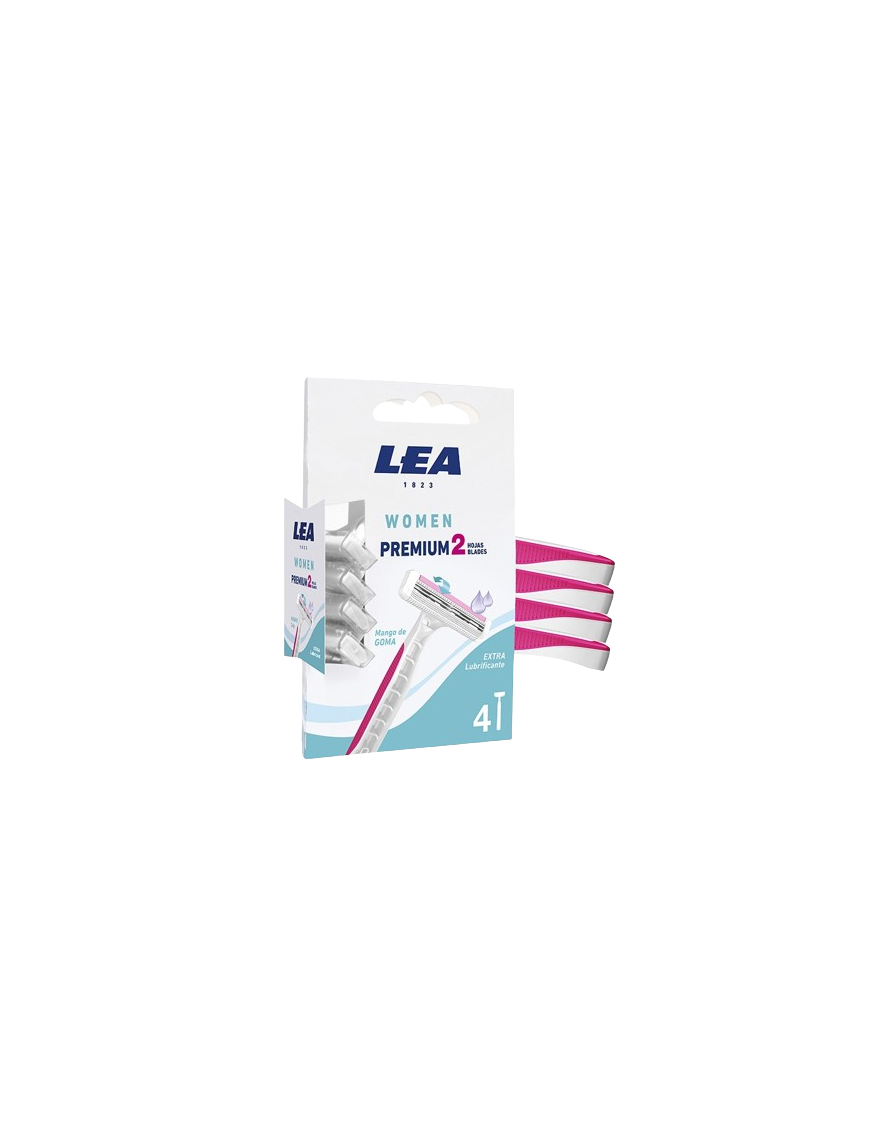 MAQUINILLA DEPILAR LEA WOMEN PREMIUM 2 P/4 UD