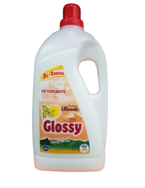 DETERGENTE GLOSSY LIQ. MARSELLA 60 LAV. 3+1 L