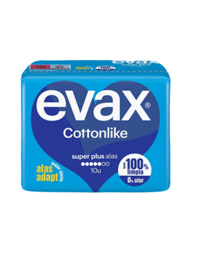 COMPRESA EVAX ALAS/SUPER PLUS B/10 UD