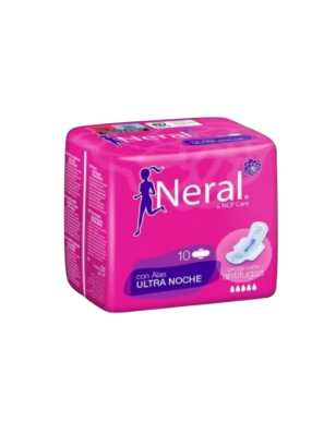 COMPRESA NERAL ULTRA ALAS NOCHE B/10 UD