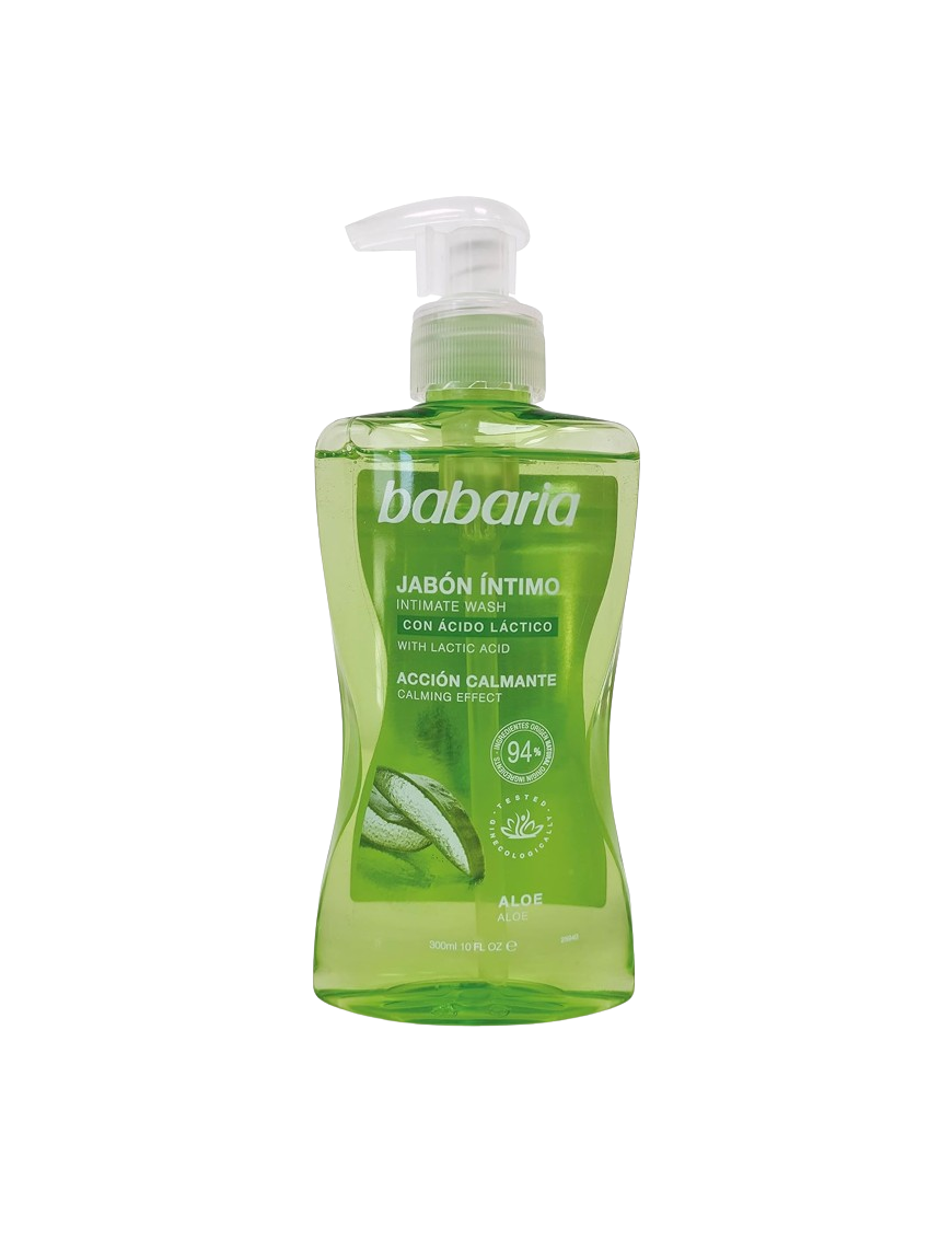 JABON INTIMO BABARIA ALOE B/300 ML