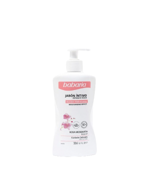 JABON INTIMO BABARIA ROSA MOSQUETA B/300 ML