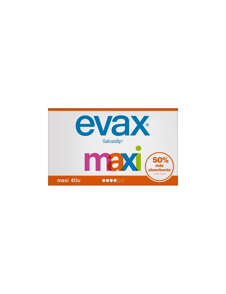 SALVASLIP EVAX MAXI CAJA 40 UD