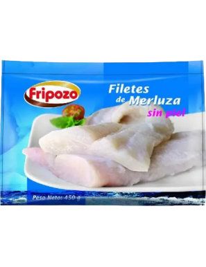 MERLUZA FILETE S/P.CONG/FRIPOZO C/6284 B/600.GR