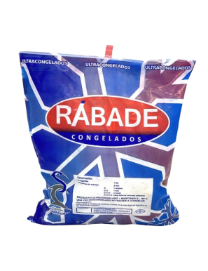 MERLUZA FILETE S/PIEL RABADE 20%GLASEO CONG. B/1KG