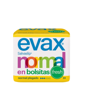 SALVASLIP EVAX NORMAL FRESH BOLSITAS C/20 UD