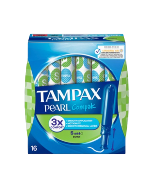 TAMPONES TAMPAX COMPAK PEARL SUPER C/16 UD