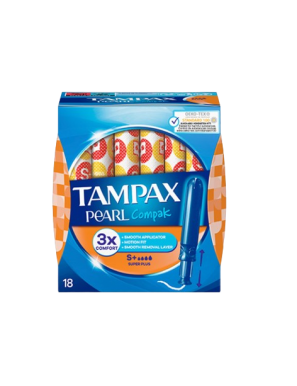 TAMPONES TAMPAX COMPAK PEARL SUPER PLUS C/16 UD