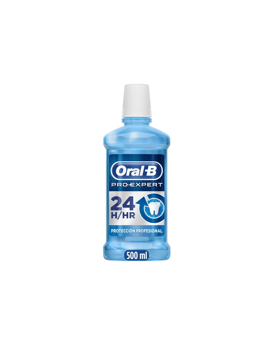 ENJUAGUE BUCAL ORAL-B EXPERT PROTECC B/500 ML