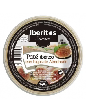 PATE IBERITOS IBERICO C/HIGOS DE ALMOHARIN  L/140G