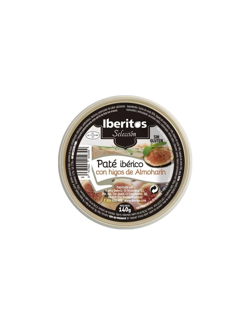 PATE IBERITOS IBERICO C/HIGOS DE ALMOHARIN  L/140G