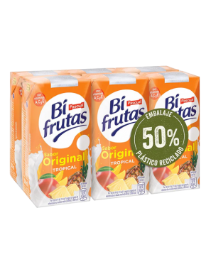 BIFRUTAS ORIGINAL TROPICAL PR/200ML.PACK-6