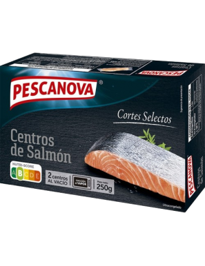 SALMON PESCANOVA CENTRO 2 LOMOS P/250 GR