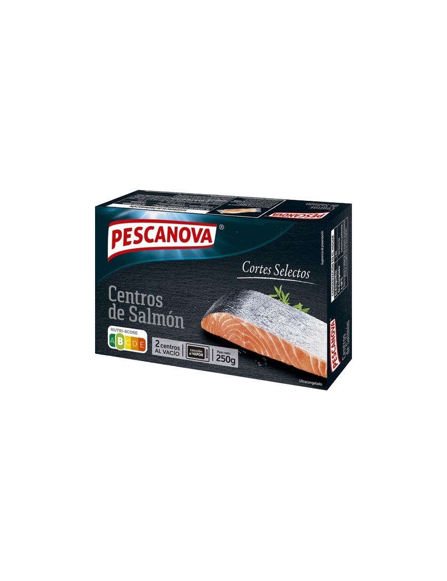 SALMON PESCANOVA CENTRO 2 LOMOS P/250 GR