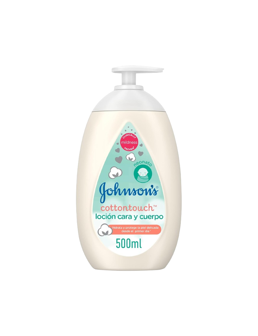 LOCION CORPORAL INFANTIL JOHNSONS COTTON DF/500 ML