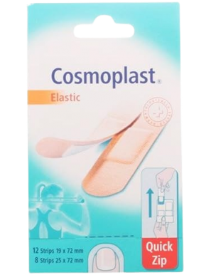 TIRITAS ADHESIVAS SURT. COSMOPLAST ELASTIC C/20 UD