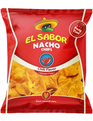 NACHO CHIPS CHILI EL SABOR B/225G