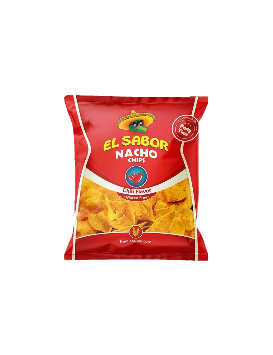 NACHO CHIPS CHILI EL SABOR B/225G