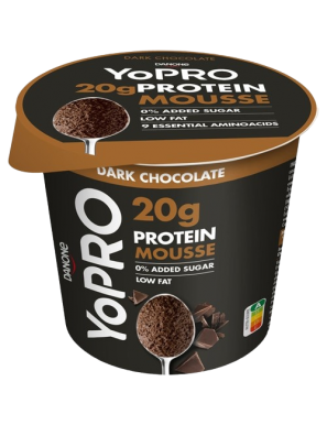 DANONE YOPRO MOUSSE CHOCO SAL. CARAMELO 1UD