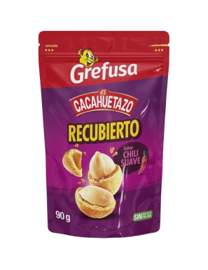 APERITIVOS GREFUSA CACAHUETE RECUBIERTO 100GR