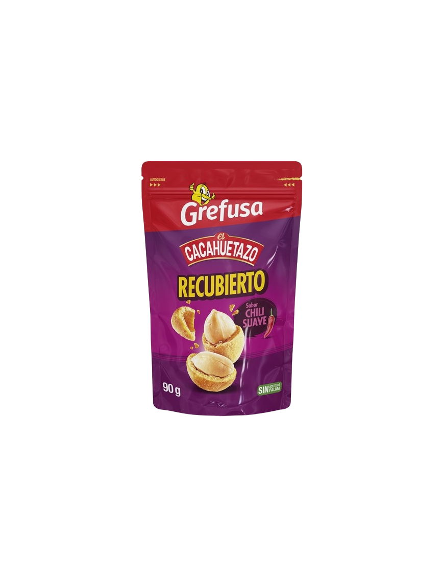 APERITIVOS GREFUSA CACAHUETE RECUBIERTO 100GR