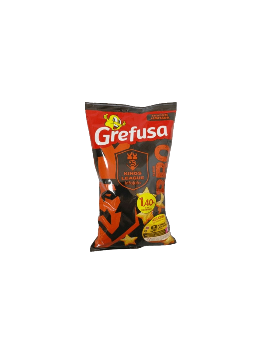 APERITIVOS GREFUSA ESTRELLA BBQ  KINGS-LE 80GR