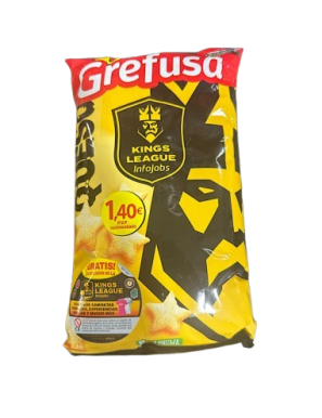 APERITIVOS GREFUSA ESTRELLA QUESO KINGS-LE 80GR