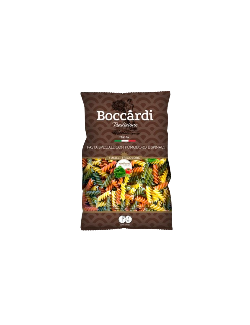 HELICES FUSILLI TRICOLOR BOCARDI B/1 KG