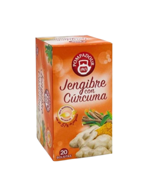 INFUSION POMPADOUR JENGIBRE C/CURCUMA  EST/20UD