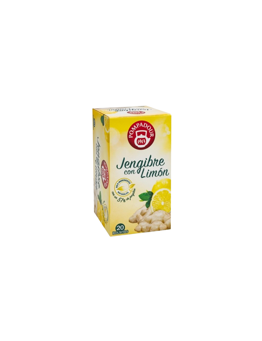 INFUSION POMPADOUR JENGIBRE C/LIMON  EST/20 UD