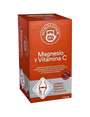 INFUSION POMPADOUR MAGNESIO Y VIT C  EST/15U