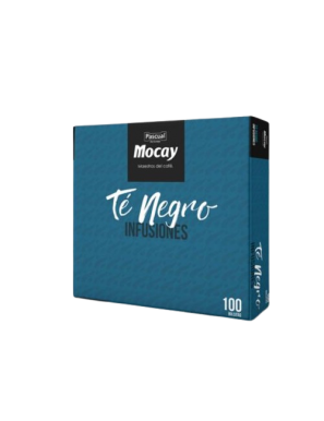 TE MOCAY NEGRO ESTUCHE INDIVIDUAL BOLSITAS/100 UD