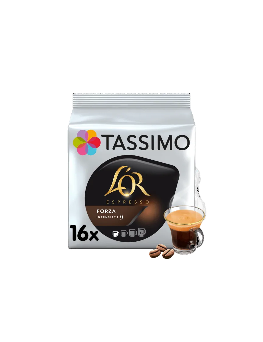 TASSIMO LOR EXPRESSO FORZA 8 16CAP.X6 GR B/128 GR