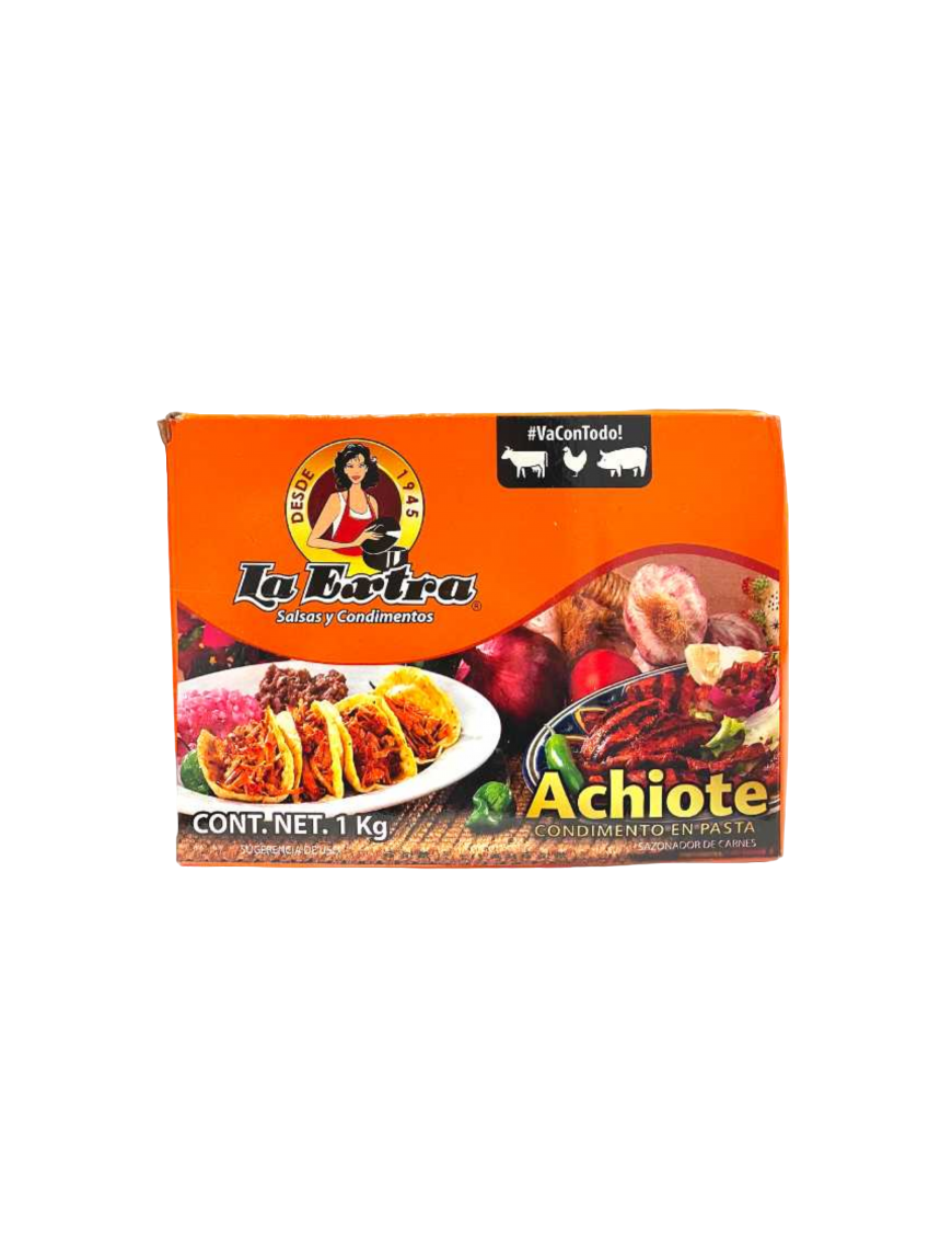 ESPECIAS ACHIOTE PASTA LA EXTRA C/1.KG.